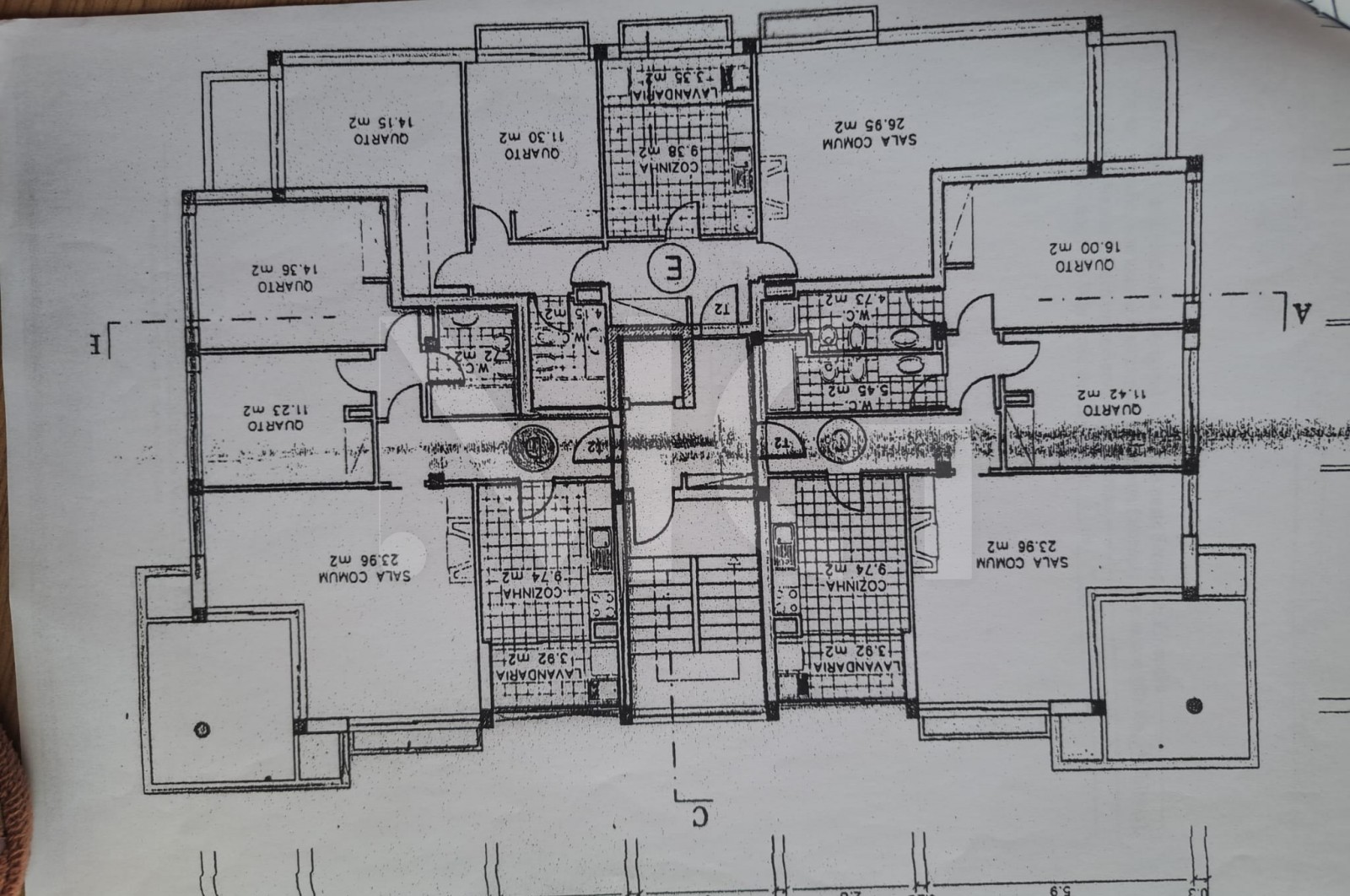 Apartamento T2 para Venda em Gulpilhares e Valadares, Vila Nova de Gaia, Porto - Planta (Imagem 1)
