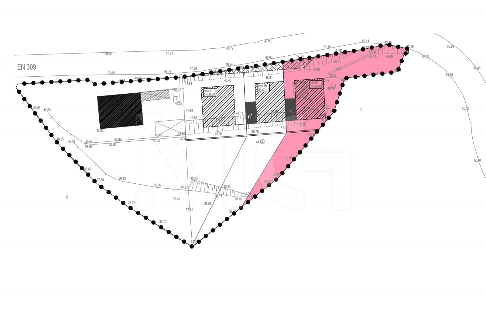 Terreno Urbano para Venda em Escudeiros e Penso (Santo Estêvão e São Vicente), Braga, Braga - Planta (Imagem 2)