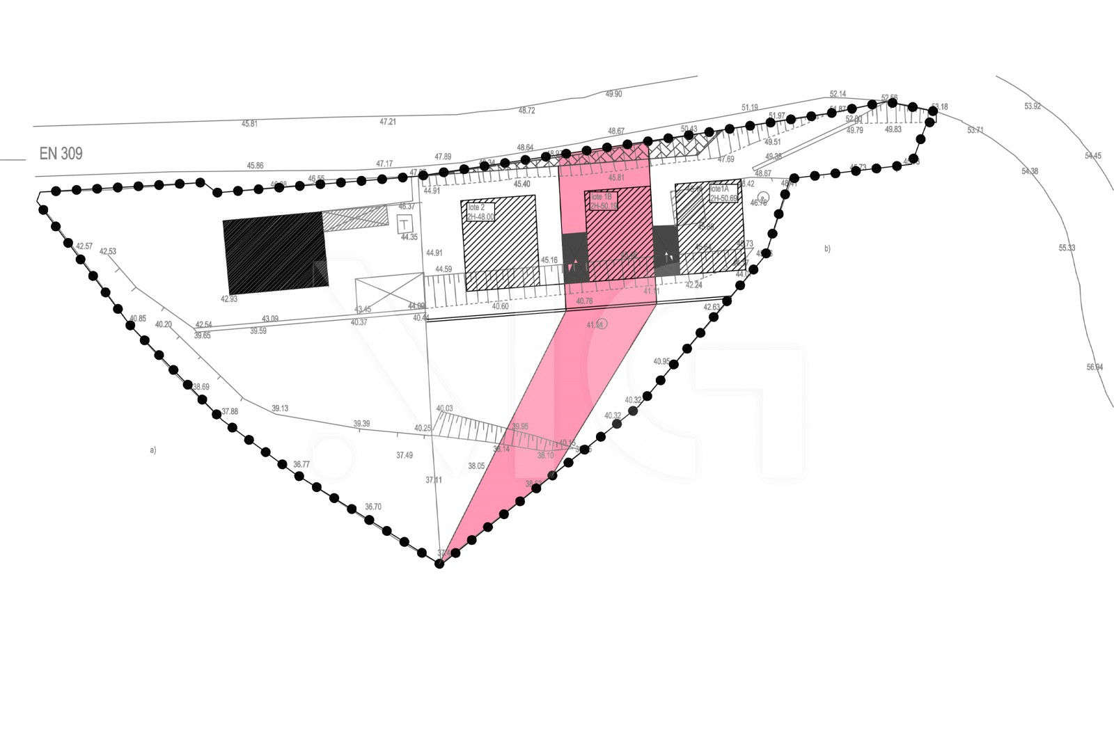 Terreno Urbano para Venda em Escudeiros e Penso (Santo Estêvão e São Vicente), Braga, Braga - Planta (Imagem 2)
