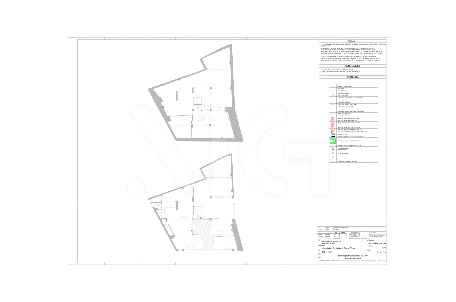 Loja para Arrendamento em Cedofeita, Santo Ildefonso, Sé, Miragaia, São Nicolau e Vitória, Porto, Porto - Planta (Imagem 1)