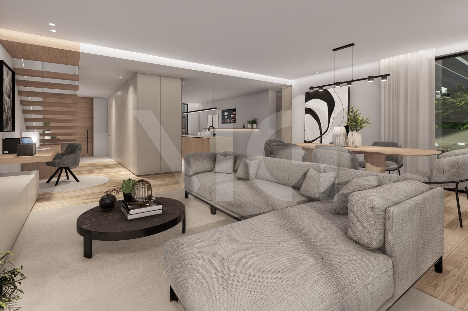 House T3 for For sale in Cabreiros e Passos (São Julião), Braga, Braga - Sala (Imagem 3)