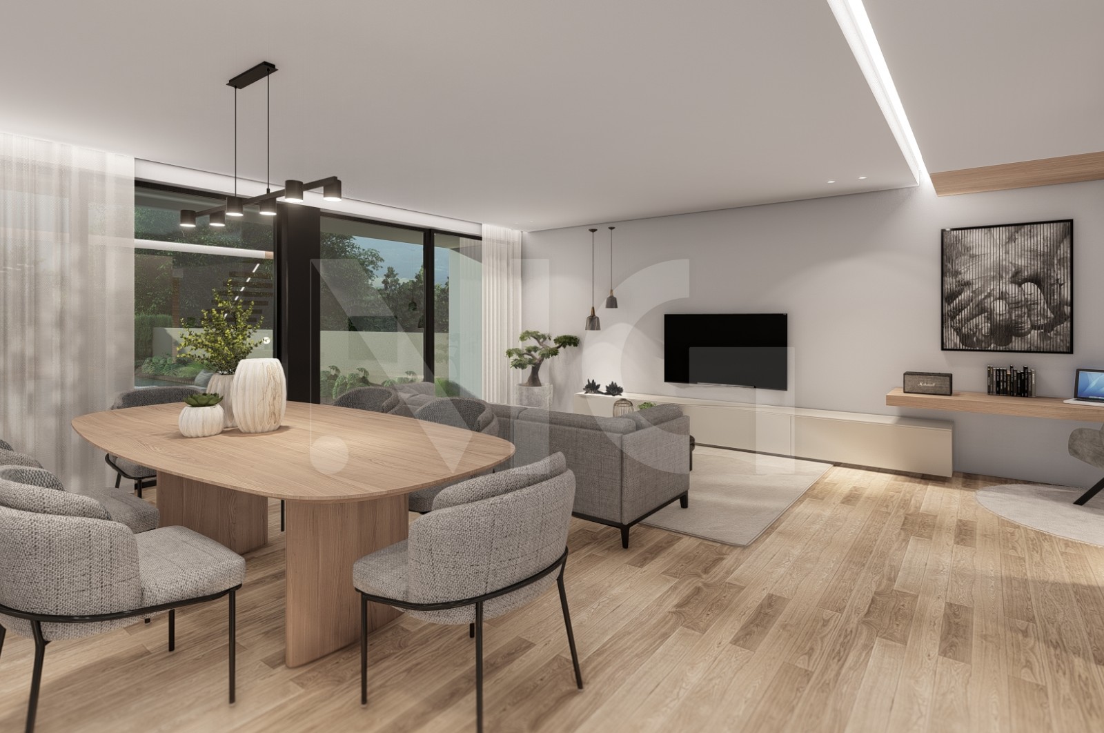 House T3 for For sale in Cabreiros e Passos (São Julião), Braga, Braga - Sala (Imagem 4)