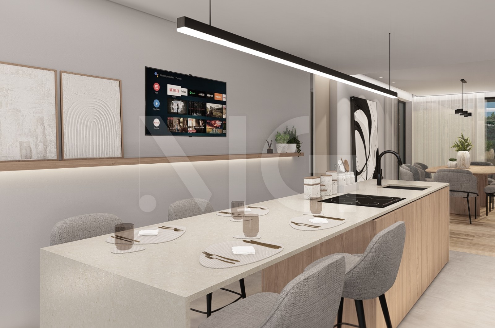 House T3 for For sale in Cabreiros e Passos (São Julião), Braga, Braga - Cozinha (Imagem 3)