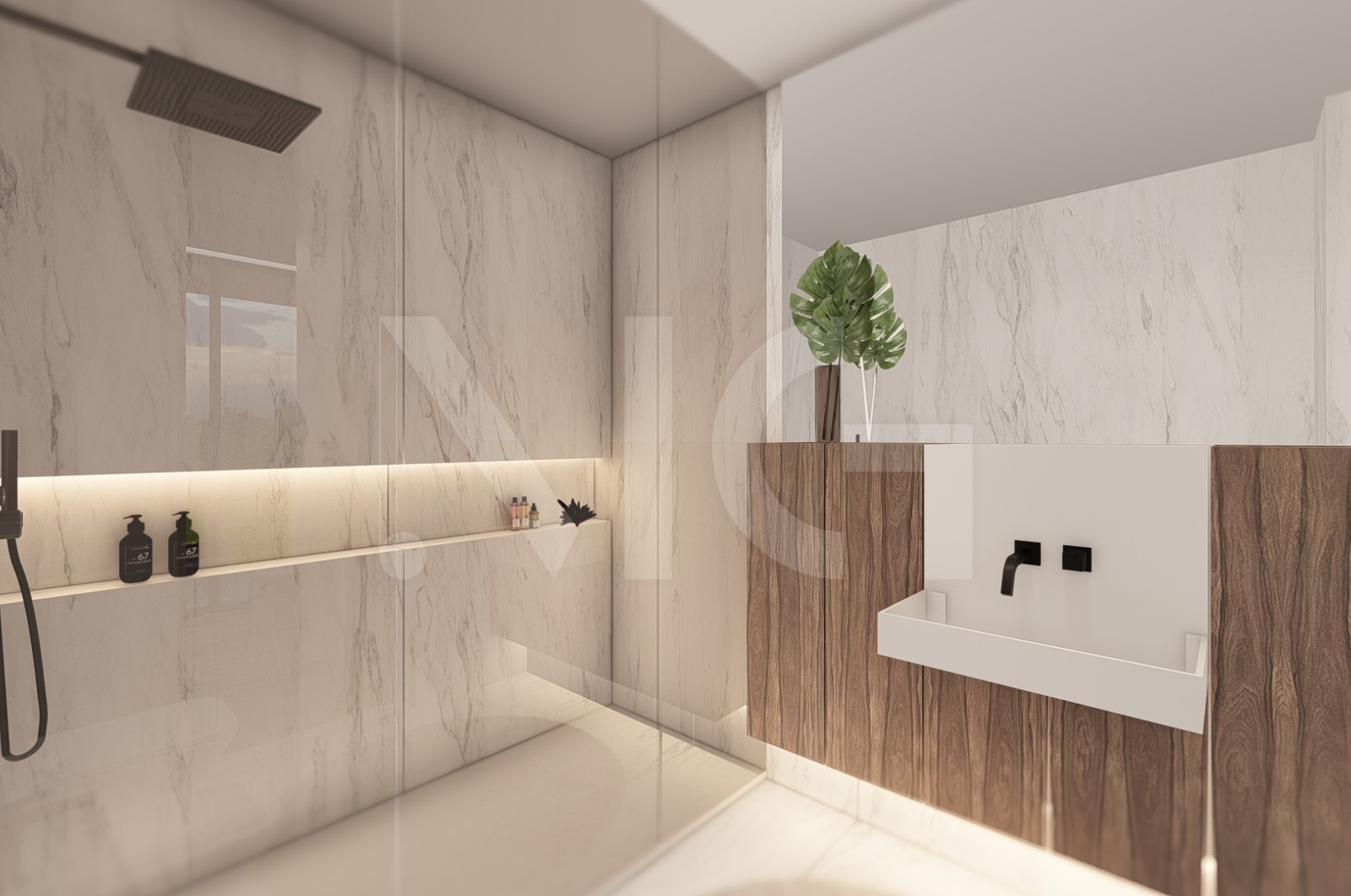 House T3 for For sale in Cabreiros e Passos (São Julião), Braga, Braga - Casa de banho (Imagem 6)