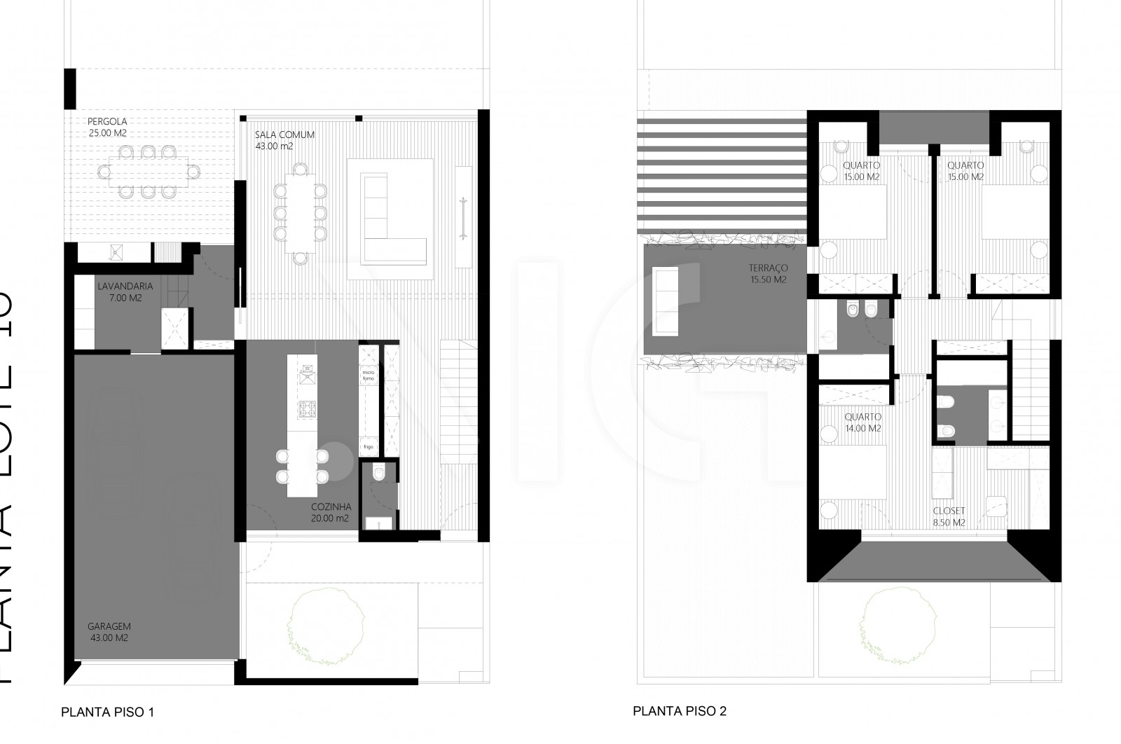 House T3 for For sale in Cabreiros e Passos (São Julião), Braga, Braga - Planta (Imagem 2)