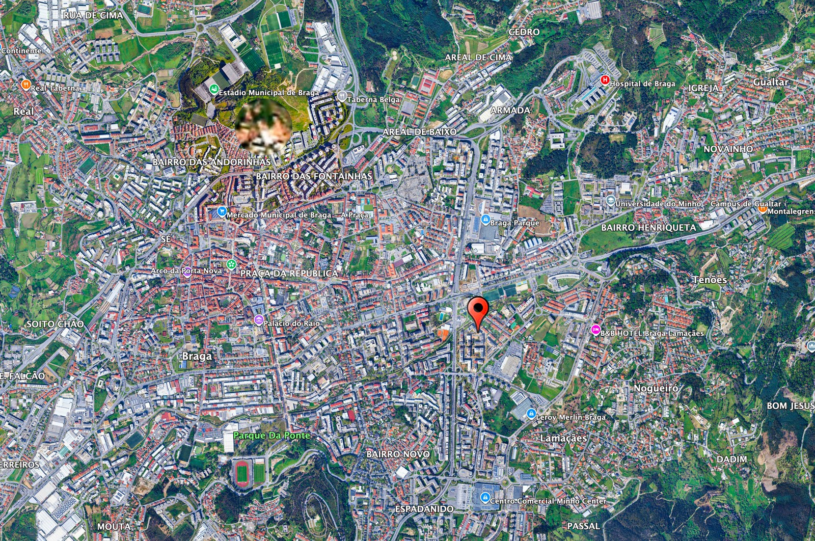 Apartment T3 for For sale in Braga (São Vítor), Braga, Braga - Área envolvente (Imagem 3)