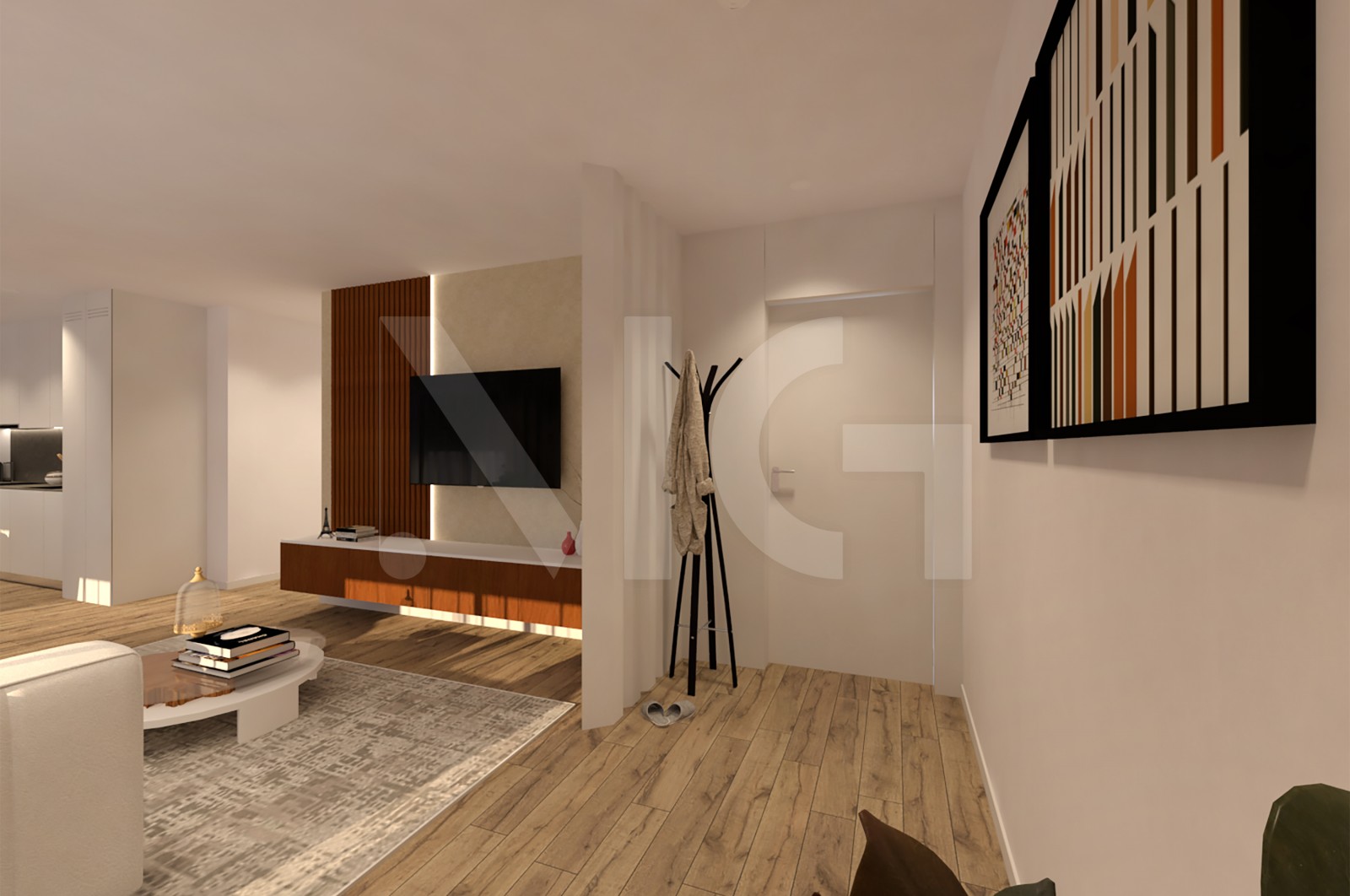 Apartment T0 for For sale in Esposende, Marinhas e Gandra, Esposende, Braga - Hall de entrada (Imagem 1)