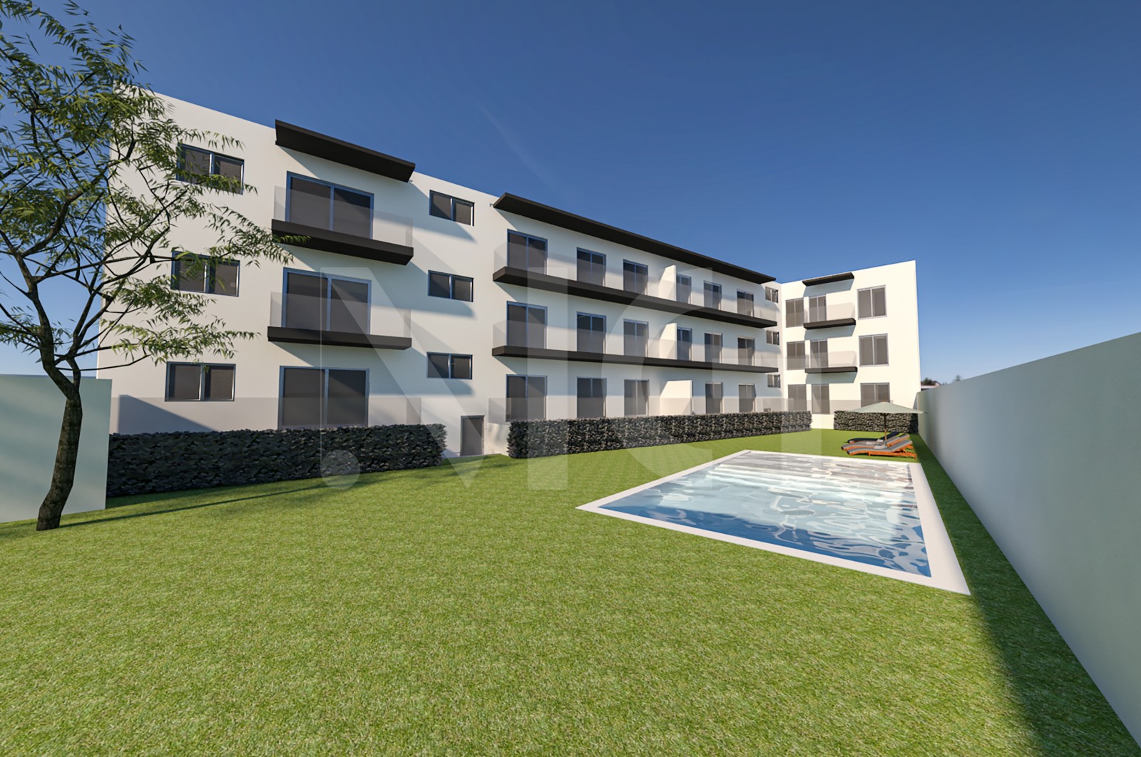 Apartment T1 for For sale in Esposende, Marinhas e Gandra, Esposende, Braga - Fachada (Imagem 1)