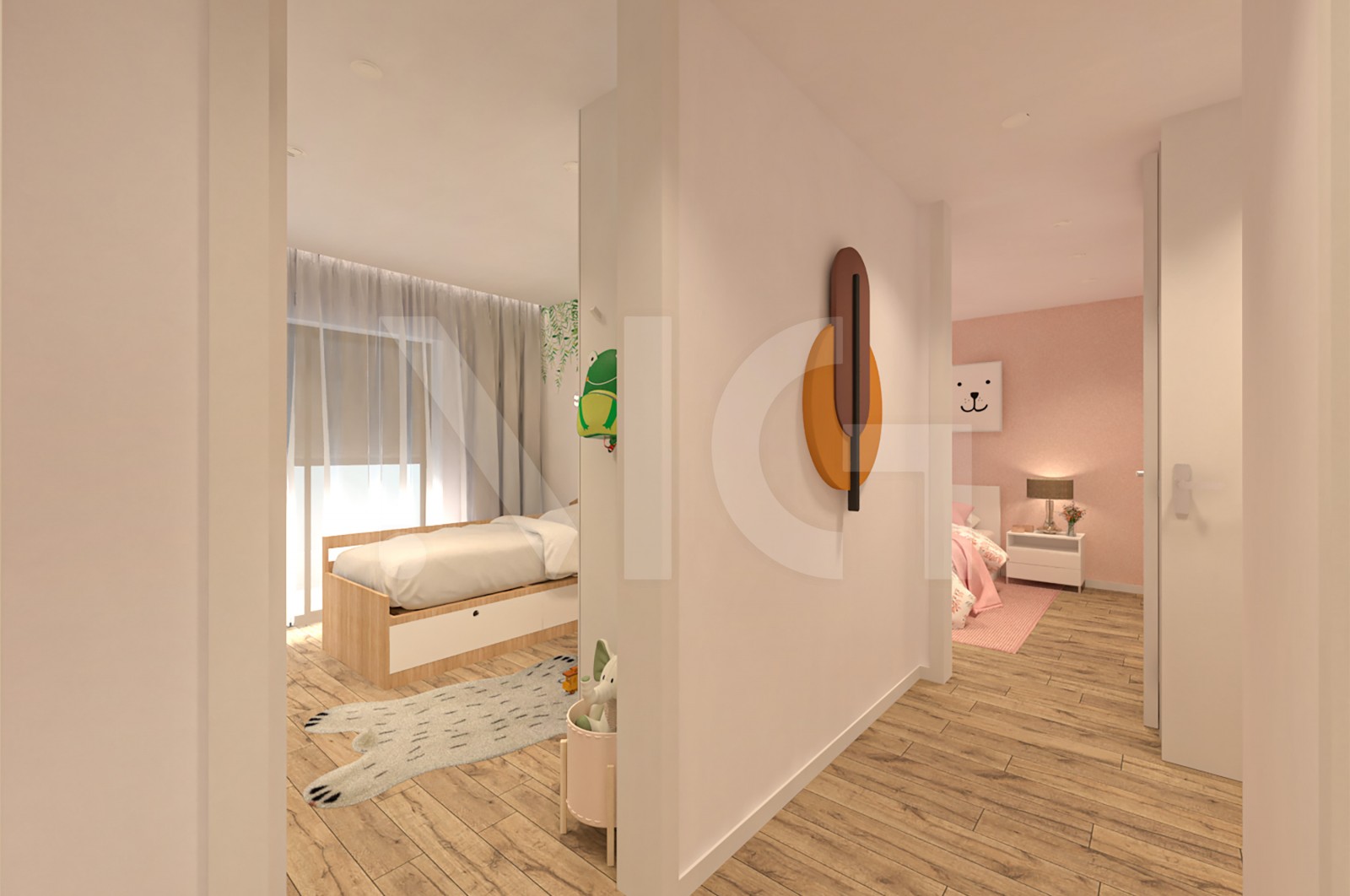 Apartment T1 for For sale in Esposende, Marinhas e Gandra, Esposende, Braga - Corredor (Imagem 3)