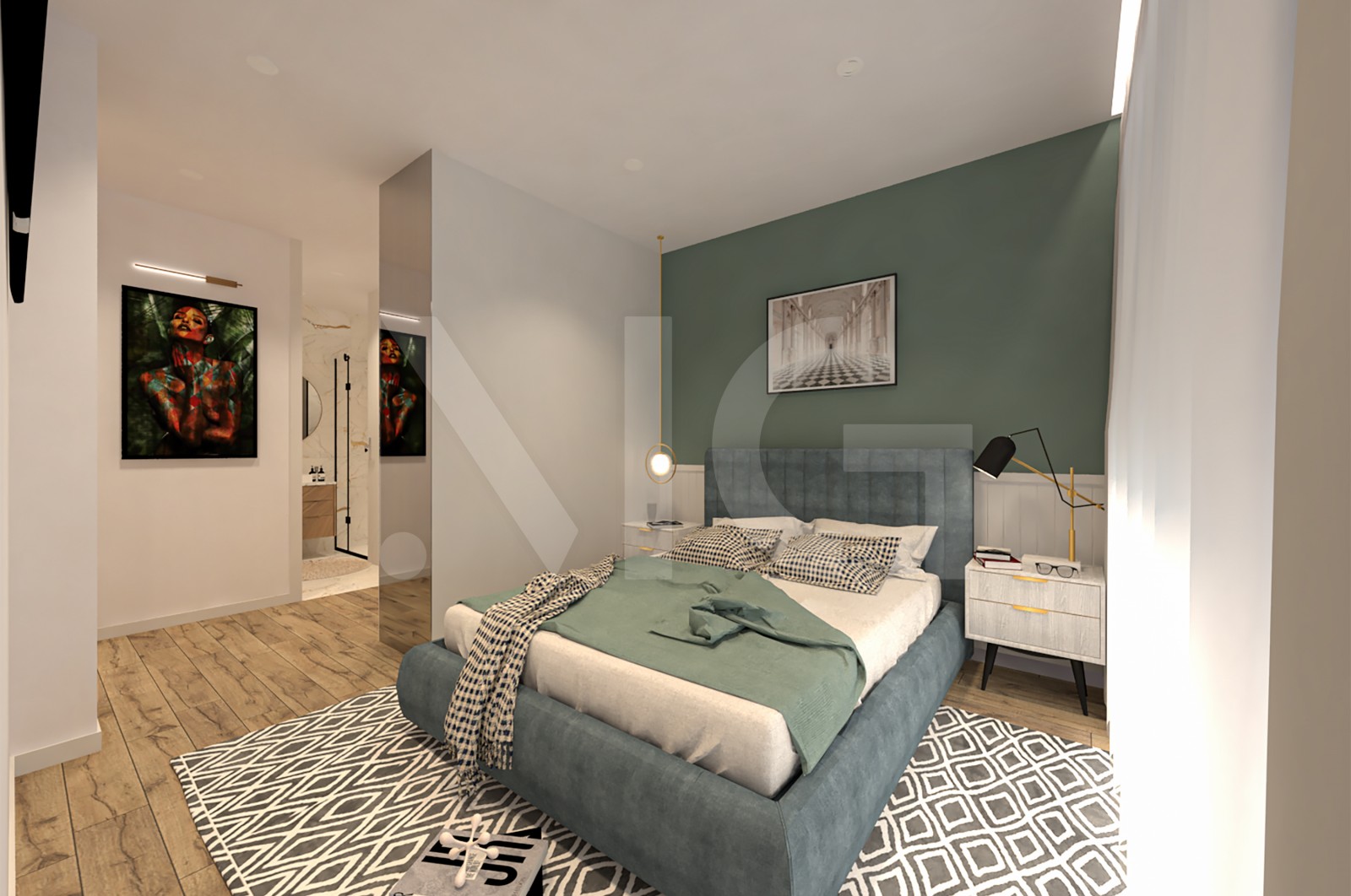 Apartment T2 for For sale in Esposende, Marinhas e Gandra, Esposende, Braga - Suite (Imagem 3)