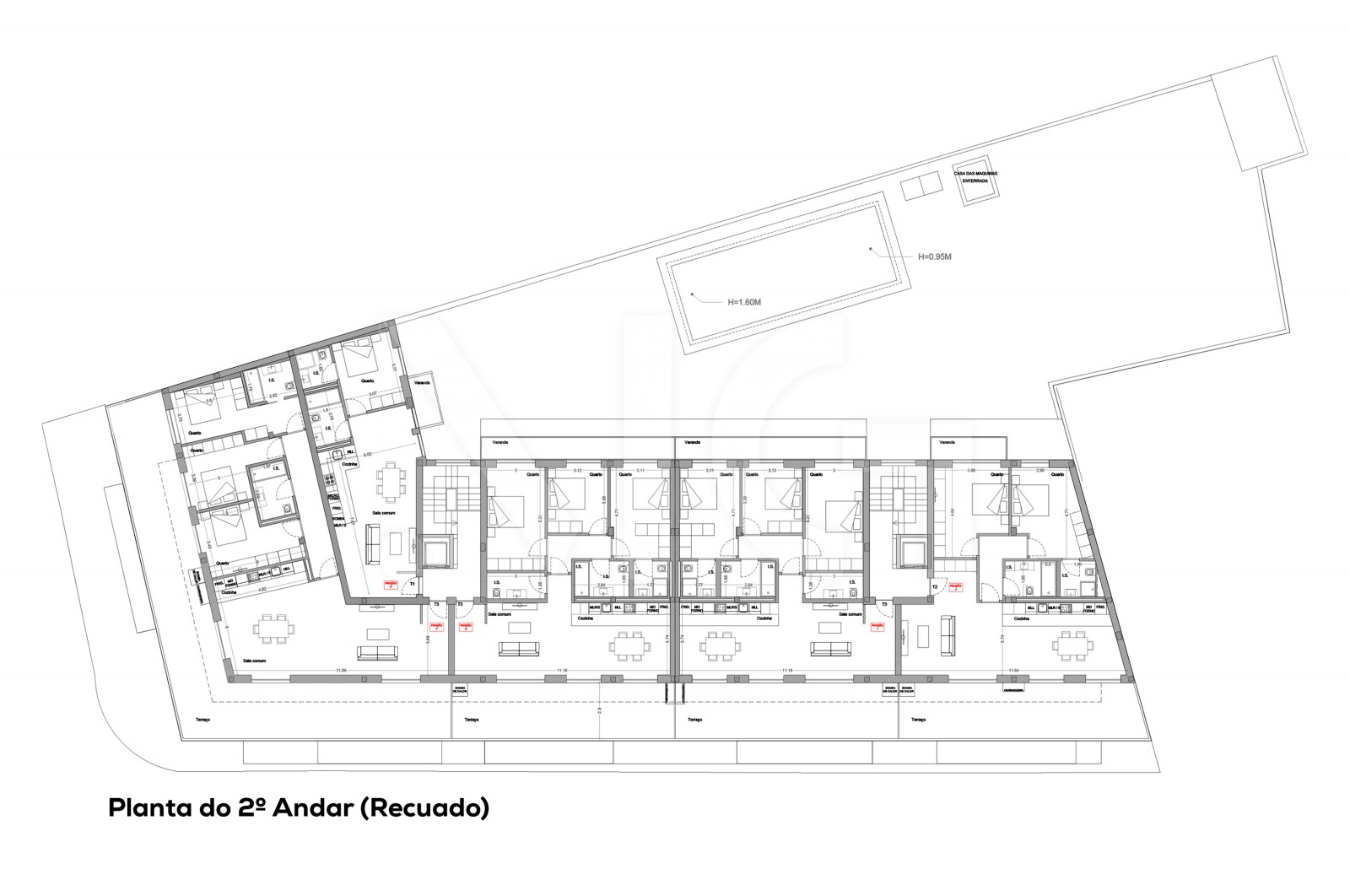 Apartment T3 for For sale in Esposende, Marinhas e Gandra, Esposende, Braga - Planta (Imagem 6)