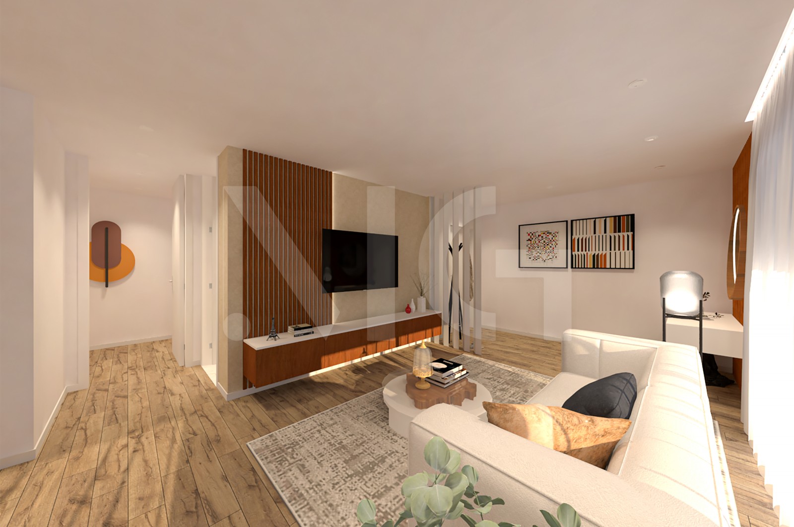 Apartment T2 for For sale in Esposende, Marinhas e Gandra, Esposende, Braga - Sala (Imagem 3)