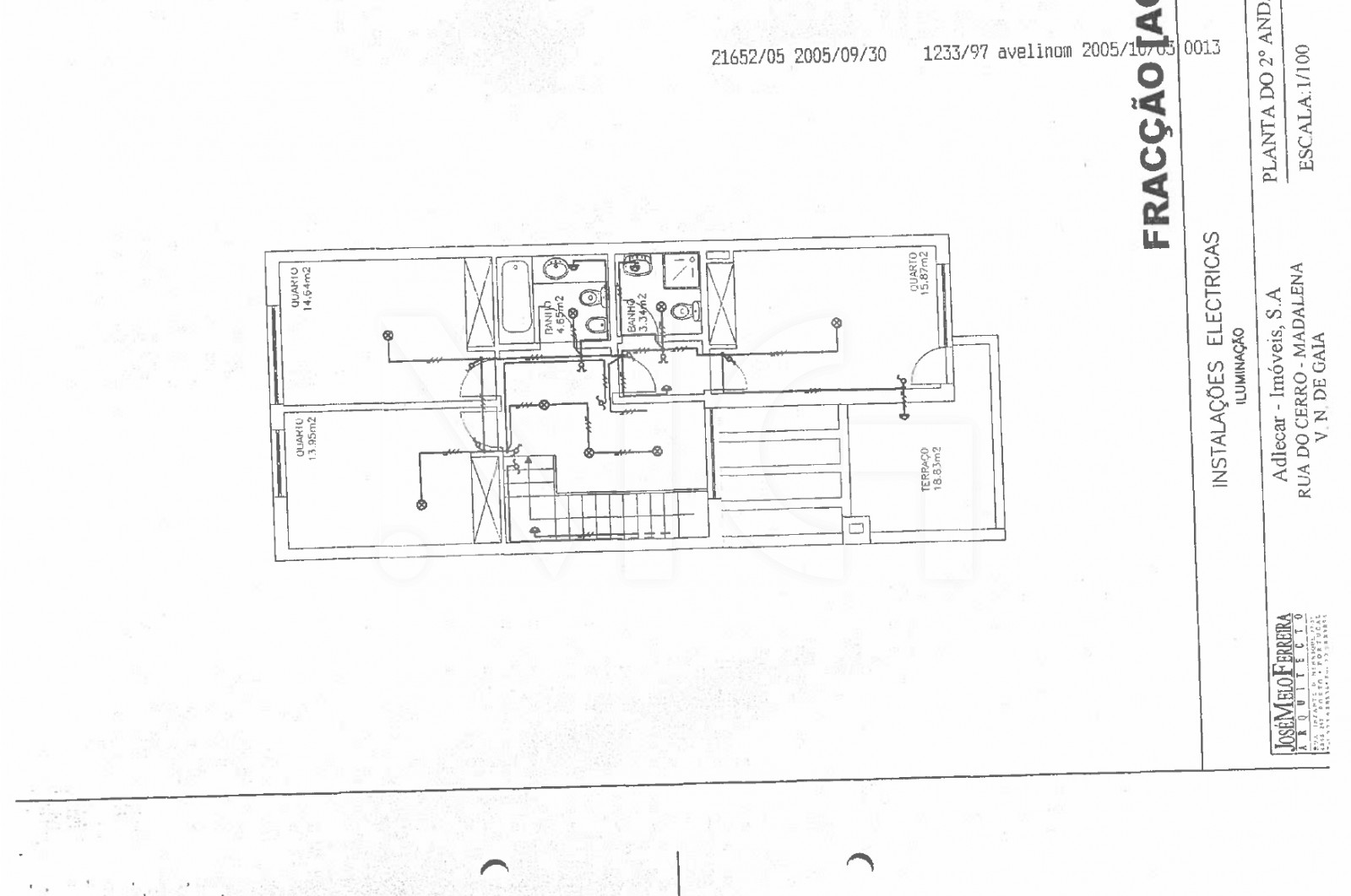 Apartment T3 for For sale in Madalena, Vila Nova de Gaia, Porto - Planta (Imagem 2)