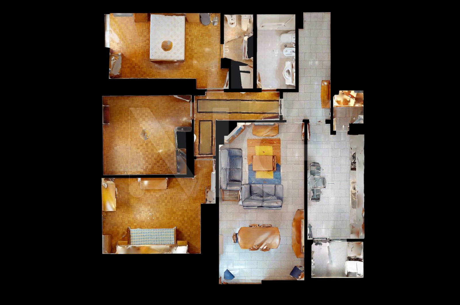 Apartamento T3 para Venda em Braga (São Vicente), Braga, Braga - Planta (Imagem 2)