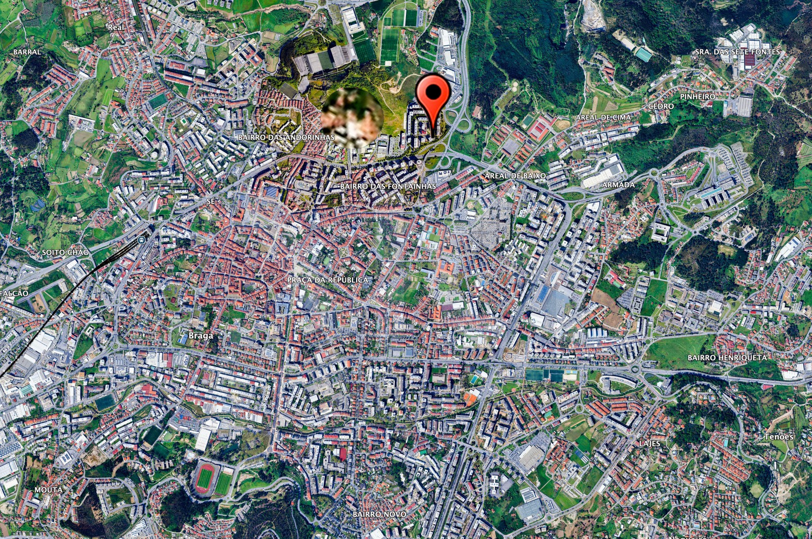 Apartamento T3 para Venda em Braga (São Vicente), Braga, Braga - Área envolvente (Imagem 2)