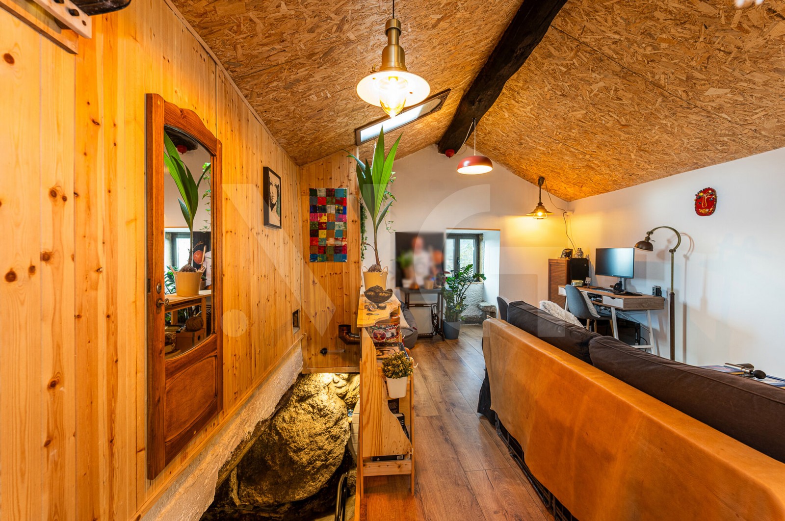 House T1 for For sale in Aboim, Felgueiras, Gontim e Pedraído, Fafe, Braga - Sala (Imagem 5)