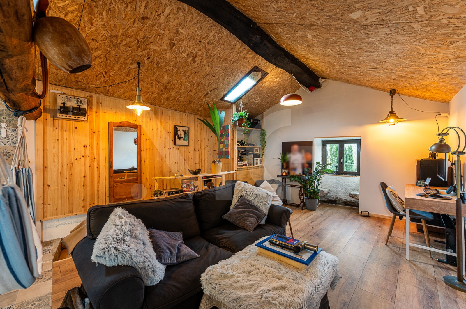 House T1 for For sale in Aboim, Felgueiras, Gontim e Pedraído, Fafe, Braga - Sala (Imagem 1)