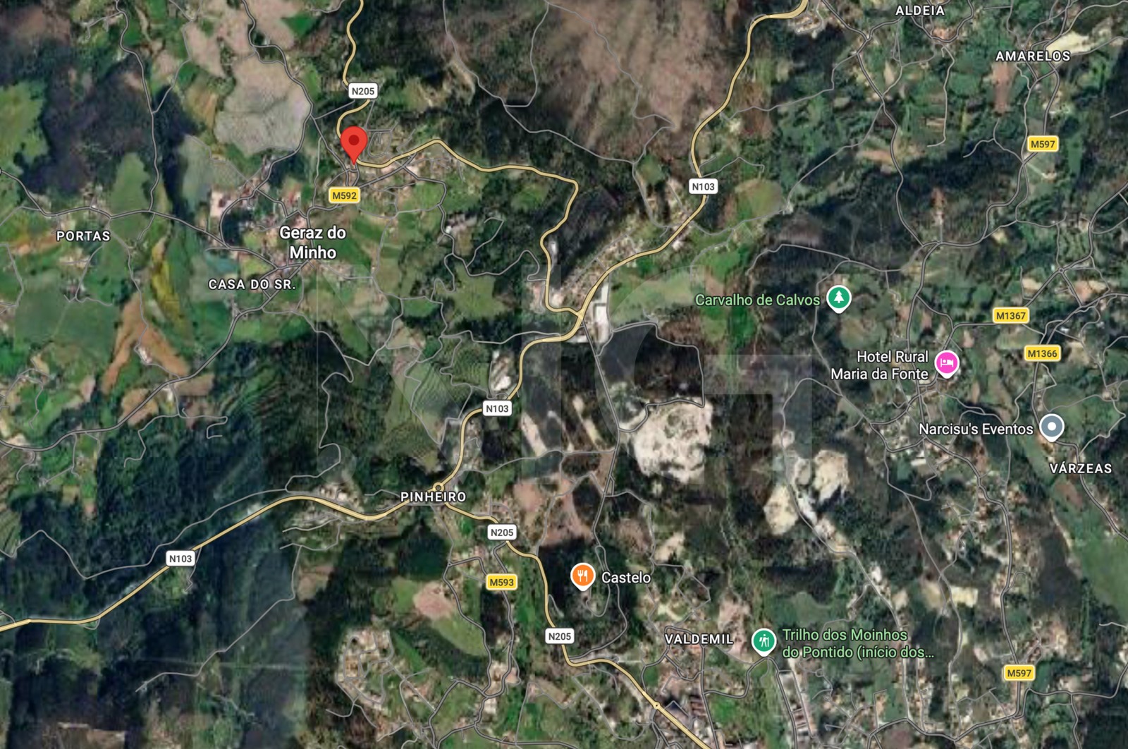 Moradia T4 para Venda em Geraz do Minho, Póvoa de Lanhoso, Braga - Área envolvente (Imagem 7)